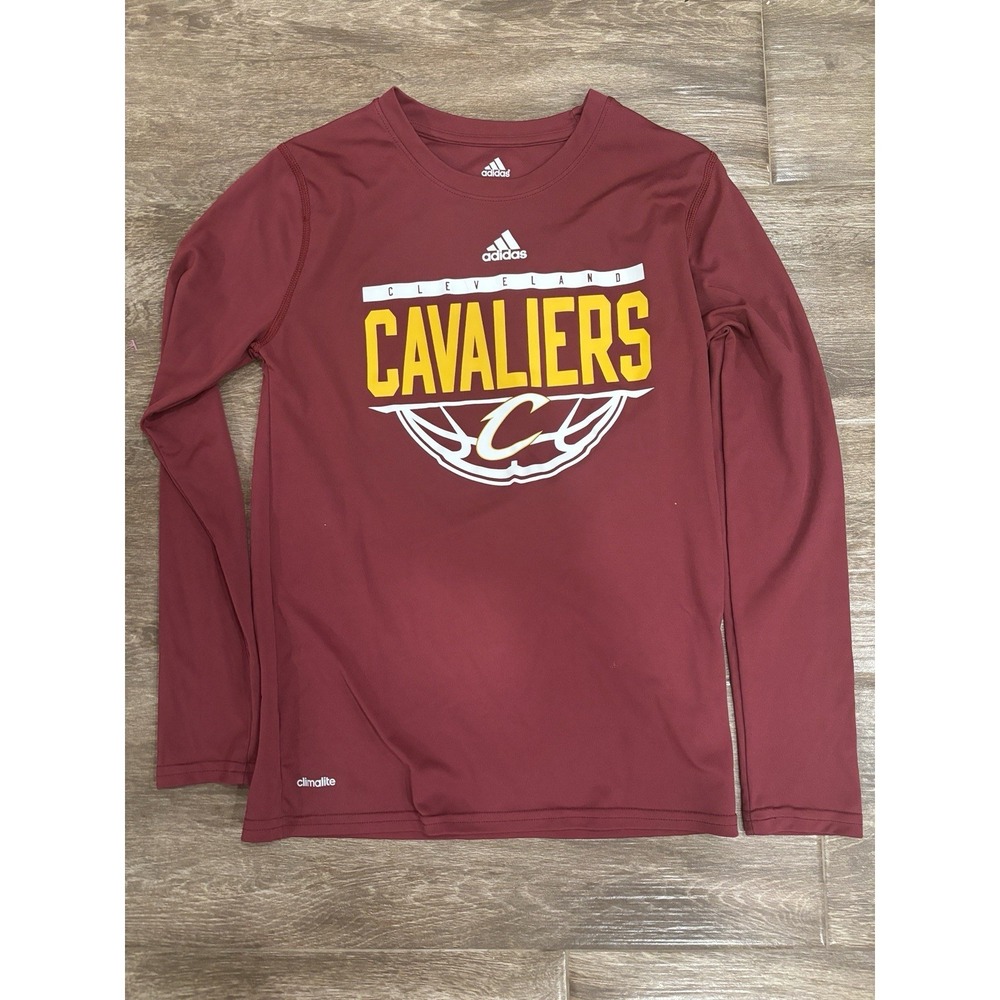 Cleveland Cavaliers Long Sleeve Addidas Shirt Size‎ Youth Medium 10-12